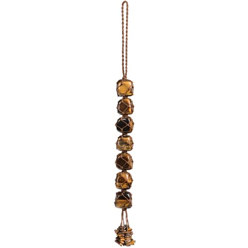 Hanging Ornaments Natural Tiger Eye Ornaments Home Decor Gemstones Reiki Feng Shui Ornament Window Wall Ornament - color: A-style 4