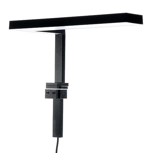Orion Nano LED Aquarium Light - Slim & Adjustable Fish Tank Light for Planted Tank w/ 4 Stage Dimming - Aquarium Light for Plants & Fish for Nano Aquarium Needs - 9.5L x 5.5W x 8.3H - color: Black