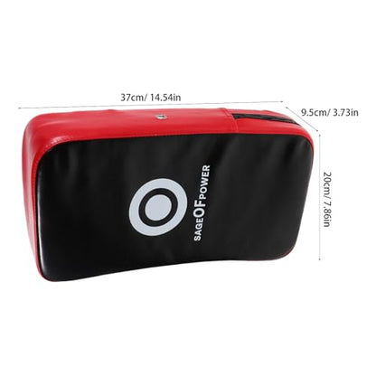 Taekwondo Kick Pad Curved Striking Shield Lightweight Portable Pu and Epe Material and Adults Training in Professional Gyms and Home Gym Use