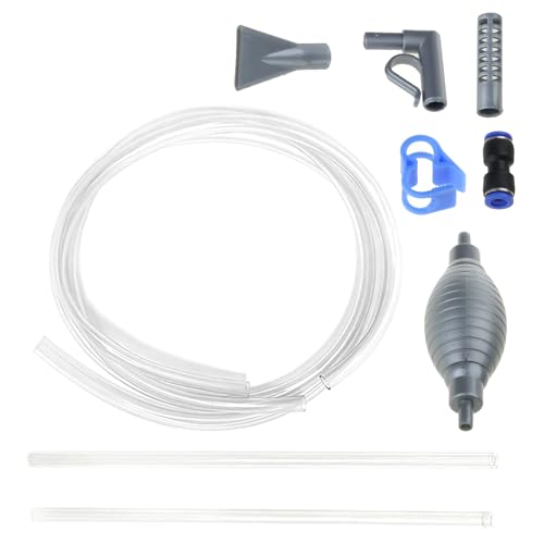Aquarium Water Change Fish for Siphon Gravels with Long Hose Small Tanks Maintenance Tool