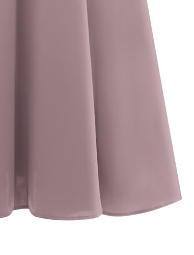 ABEWIP Muslim Dresses for Women Long Sleeve Tie Cuffs Islamic Prayer Dress Abaya Kaftan Dubai Casual Dress - color: Taro Purple, size: X-Large