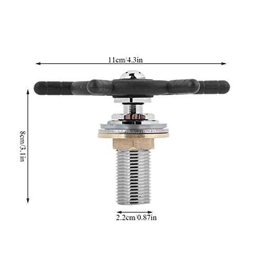 Bar Glass Rinser Faucet Head, No Power Needed 360 Degree High Pressure Spray Cup Cleaner, Brass Stainless Steel Manual Rinser for Wine Beer Coffee Cups in Pub Bar Restaurant Home Kitchen