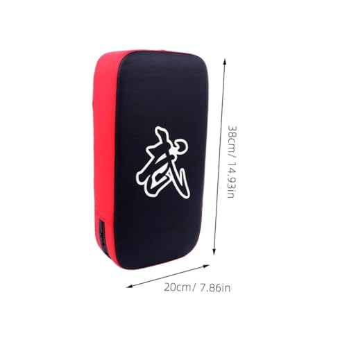 BESPORTBLE Kickboxing Strike Shield Pad Durable PU Kick Pad for Martial Arts Training Excellent Ventilation for Boxing Sparring and Combat Sports with Trim