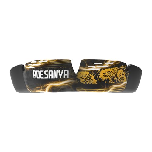 OPRO Official UFC Fighter Collection Israel Adesanya Instant Custom-Fit Mouthguard – Self-Fit Gum Shield for MMA, Boxing & Combat Sports - color: Israel Adesanya