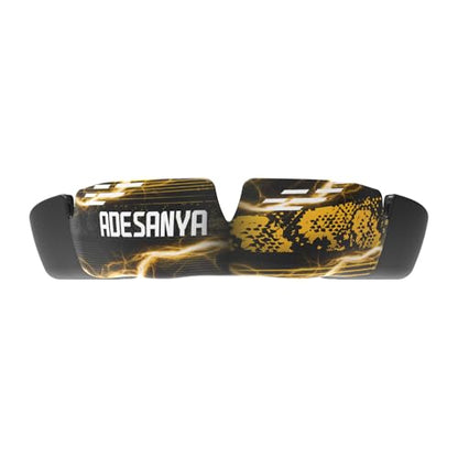 OPRO Official UFC Fighter Collection Israel Adesanya Instant Custom-Fit Mouthguard – Self-Fit Gum Shield for MMA, Boxing & Combat Sports - color: Israel Adesanya
