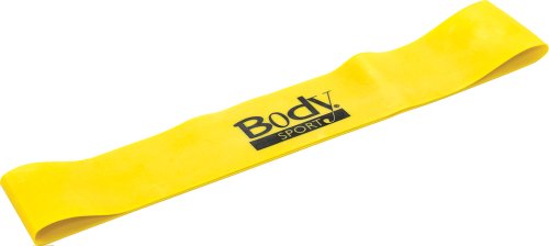 Body Sport Loop Resistance Bands - color: Yellow, size: Medium Resistance,Yellow