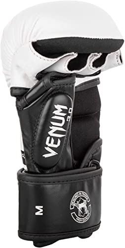 Venum Challenger 3.0 Sparring Gloves - color: White/Black, size: Small