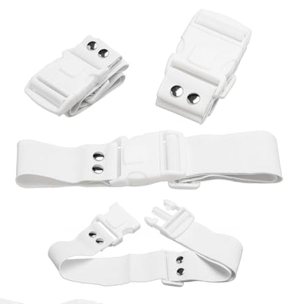 Modefa Islamic Men's Ihram Towel Set for Hajj Umrah - 2 Piece Set - 110 x 220, 100% Cotton - Combo with Belt, Kufi and Tawaf Beads