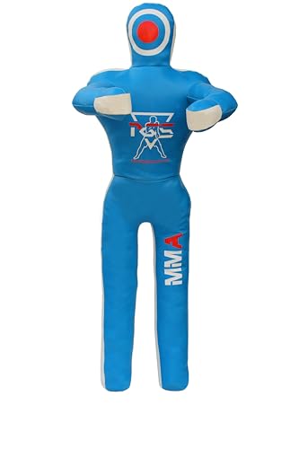 PGS Leather Grappling Dummy for Judo Karate Jiu Jitsu Martial Arts Punching Bag for Wrestling Training MMA BJJ Brazilian-UNFILLED