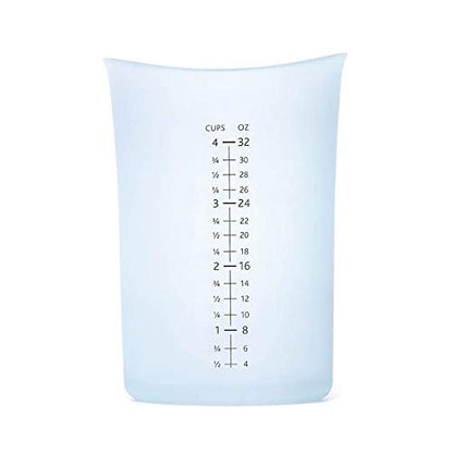 iSi Basics Basics Silicone Flexible Measuring Cup, 4, Translucent - size: 4 Cup