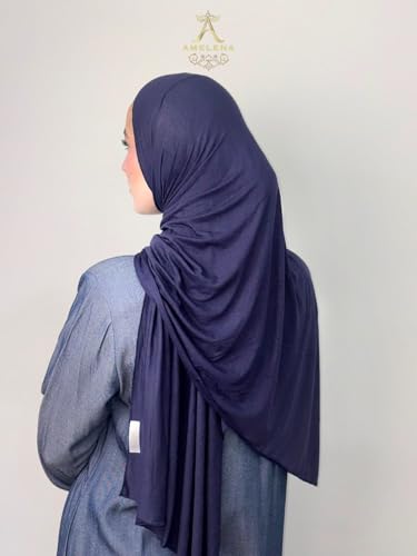 Signature Jersey Hijab - color: Latte