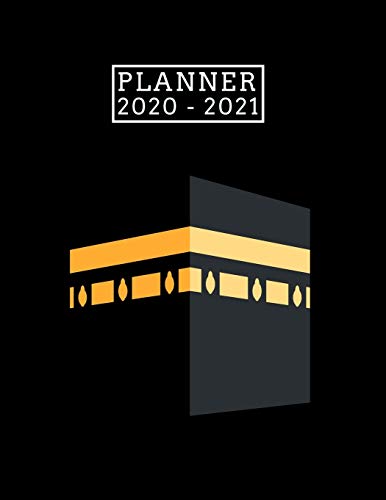 2020 - 2021 Muslim Planner: Islamic planner weekly & monthly calendar / gifts for muslims men women / Journal Organizer with Monthly goals / Large 8.5 * 11