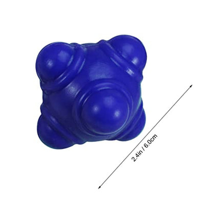 Yardwe 3pcs Bounce Training Balls Soccer Training Equipment Football Training Equipment Agility Training - color: Blue, size: Medium