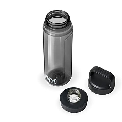 YETI Yonder Water Bottle with Yonder Chug Cap, Lightweight, Leakproof and BPA-Free - color: Charcoal, style: 25oz