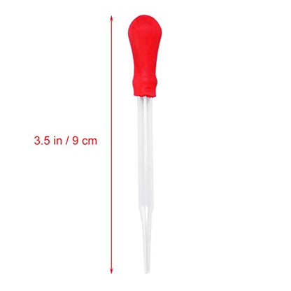 10Pcs Pipette Droppers Silicone Mold Eye Dropper for School and Home Experiments and Easy to Use Liquid Transfer Tools