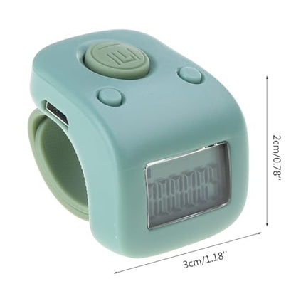 Digital LCD Tally Counter Rechargeable Counter 6 Channel Counting 6 Digit Beads Prayer Counter