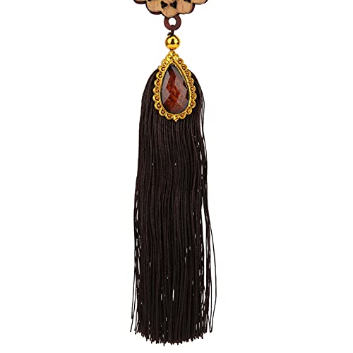 Islamic Car Ornaments, Exquisite Workmanship, Beautiful Decoration, Made of Imitation Wood, Great Muslim Gifts for Ramadan, Eid, Birthday, Hanging Pendants (140244) - size: 140244
