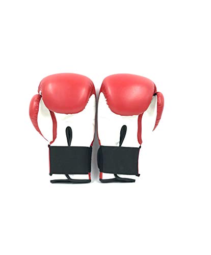 Boxing Gloves Red Kickboxing, Grappling, Fighting, Muay Thai Training Boxing Bag Gloves, Punch Bags and Focus Pads Punching Plain-Blank Vinyl Gloves No Logo - size: 10oz