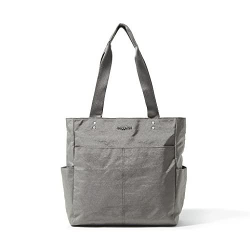 Baggallini Women's Carryall Daily Tote - color: Sterling Shimmer