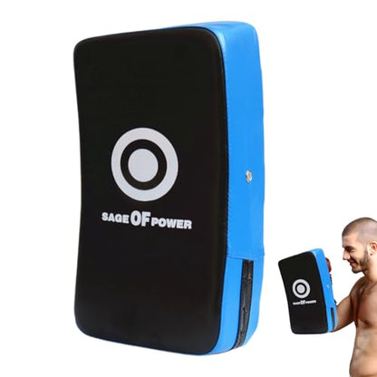 Curved Strike Pad - Professional Boxing Arm Pad, Secure Training Pads, Multi Function Martial Arts Target | Karate Kickboxing MMA Fitness for Karate Kickboxing MMA Fitness - color: blue