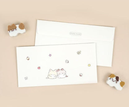 16 Pcs Money Envelopes Cash Envelopes, 8 Designs, 3.5 x 7 Inch (Cat) - style: Cat