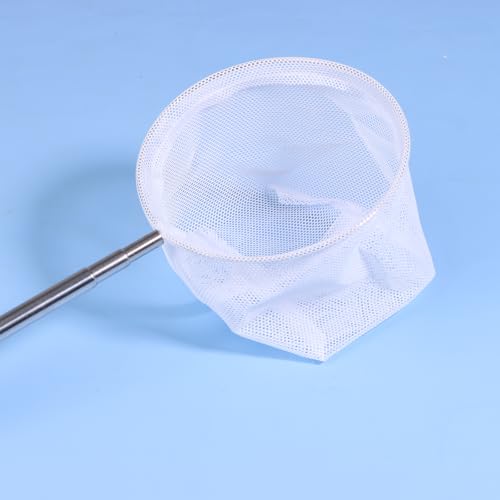 1pc AquariumFish Fishing Net Stainless Steel Retractable Small Shrimp Fishing Nets Fish Shrimp Tank Aquarium Accessories - size: Small