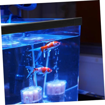 HANABASS Fish Tank Edge Protector Strip Aquarium for Safety Double Design Prevents Spills and Fish Easy Installation