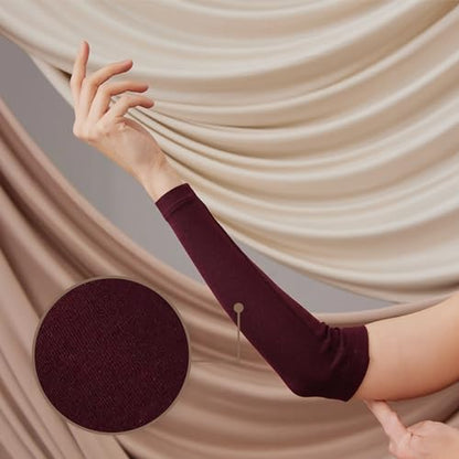 Modest Arm Cover | Jersey Arm Cover | Modest Sleeve Covering for Muslim Women - color: Port Royal