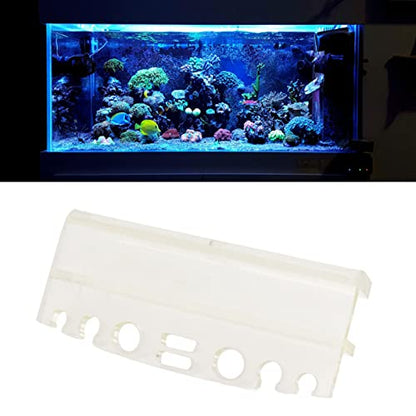 Aquarium Tool Holder Wall Mounted | Acrylic Fish Tank Organizer for Water Plant Tweezers/Scissors | Space - Saving Storage Rack with 20mm Thickness Compatibility