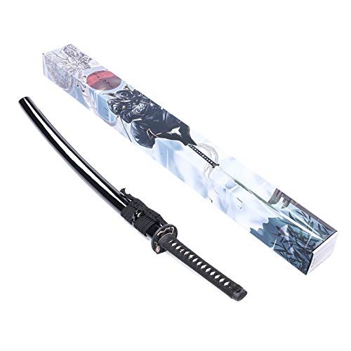 siwode Katana Handmade Full Tang Sharp, Alloy Tsuba Japanese Samurai Sword High Carbon Steel 1060,T10 1095, 40-Inch - color: Xian Dragen