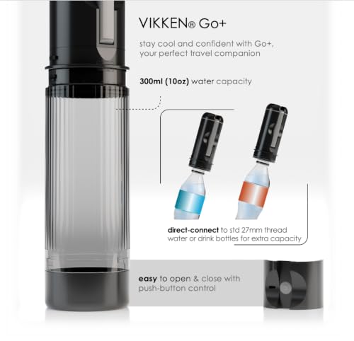 VIKKEN® Go+ Portable Travel Bidet USB Rechargeable, 300ml Classic - color: Classic, style: Go+ 300ml