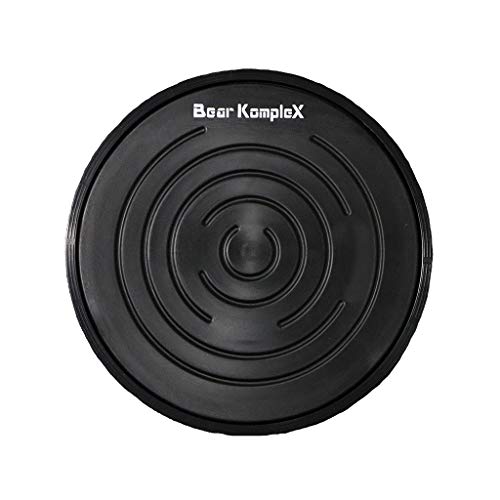 Bear KompleX Sliding Core Discs, 2-Pack Dual-Sided Fitness Sliders, Improve | For Home Workouts, Exercise on Hardwood or Carpeted Surfaces, Strengthen Core, Improve Balance, Home-Workout PDF, Dual-Sided