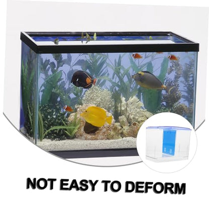 Totority Fish Tank Isolation Box Guppy Breeding Fry Incubator Aquarium Divider Observation Window for Fish Nursery