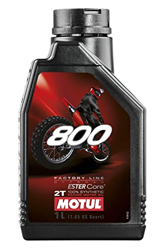 Motul 800-2t Off-Road 100% Synthetic Premix 1 Liter - size: 1L