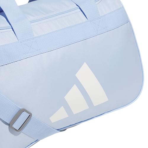 adidas Power Gym Bag – Lightweight Small Duffel - color: Glow Blue/White/Grey Three