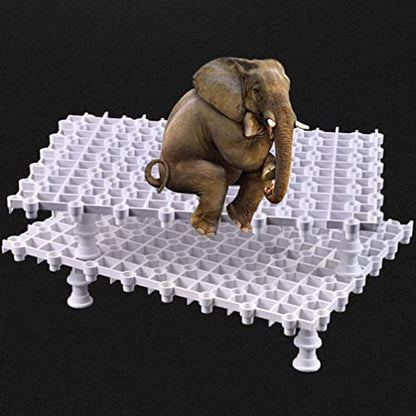 Hemobllo Fish Tank Bottom Plate 20pcs Nails PVC Material Suitable for Mini/Small Tanks - size: Size 1.