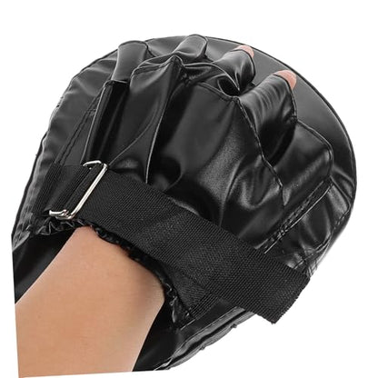 BESPORTBLE Taekwondo Kicking Pads Set Curved Focus Mitts for Boxing and Karate Training Adjustable Boxing Target for Boys and Girls and Adults Sturdy Material for Striking Practice