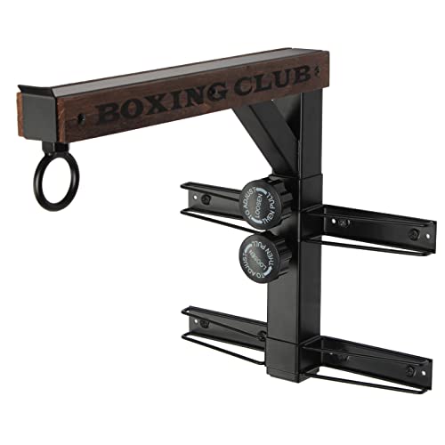 J JACKCUBE DESIGN Wall Mount Heavy Bag Hanger Bracket, Punching Bag, Sandbag Holder Rack, Heavy Duty Hanging Bracket Boxing Accessories Stand for Home and Gym -MK852A