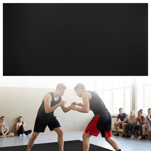 Generic Extra Large Exercise Mat 118.11x59.06x1.18in Folding Gymnastics Wrestling Mat for MMA Grappling Martial Arts Boxing Yoga Pilates