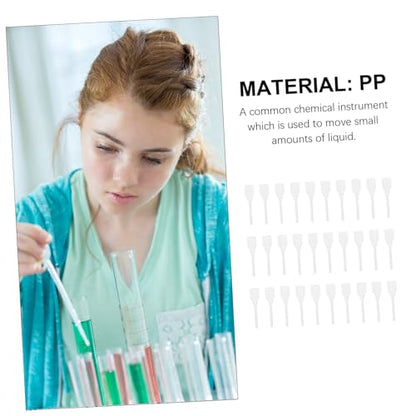 30pcs Liquid Pipettes Spring Droppers for Essential Oils Laboratory Transfer Tools Material for Liquid Measurement for Experiments and Projects