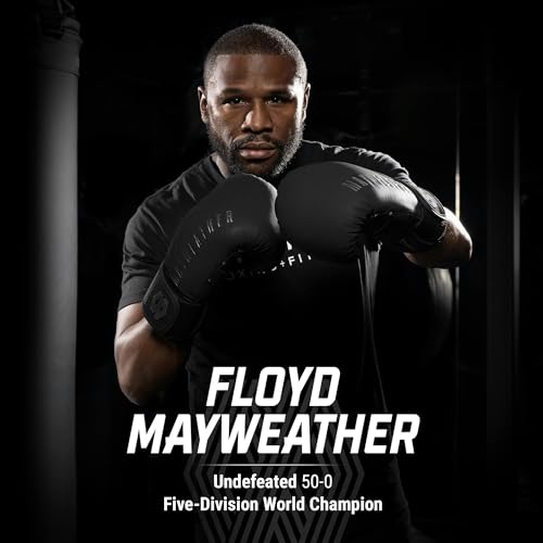 Hayabusa Mayweather Champ Boxing Gloves for Men and Women - color: Black, size: 10oz