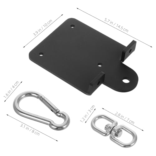 BESPORTBLE Wall Mounted Heavy Bag Bracket Swivel Ceiling Mount Punching Bag Hanger for Home Gym Design for Space-Saving Boxing Training Setup