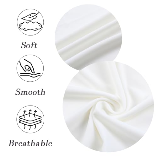 Hijab for Women Muslim Patterned Headscarf Arabian Headscarf Islamic Khimar Prayer Cloth Hijab Scarf for Women - color: White