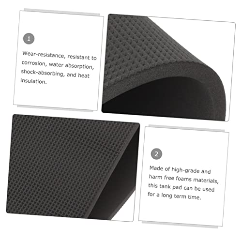 Reptile Tank Mat Thickened Nonslip Fish Tank Pad for Shockproof Aquarium Accessory Base for Fish and Reptiles