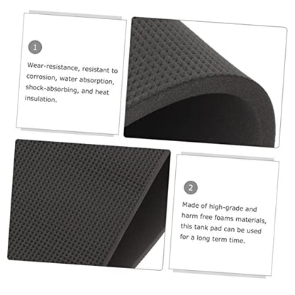 Reptile Tank Mat Thickened Nonslip Fish Tank Pad for Shockproof Aquarium Accessory Base for Fish and Reptiles
