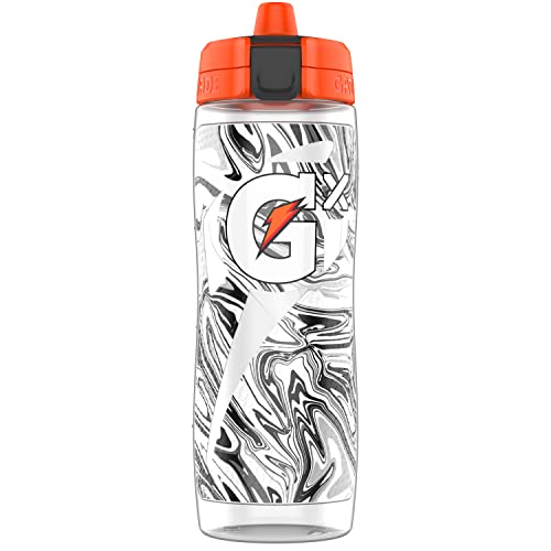 Gatorade Gx Marble Black (30 Oz) Gx Marble Blue (30 Oz) Squeeze Bottles