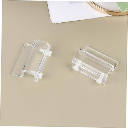GALPADA 4Pcs Acrylic Fish Tank Cover Holder Support Bracket for Lids Aquarium Rack for Open Tanks Pet Boxes and Heat Preservation