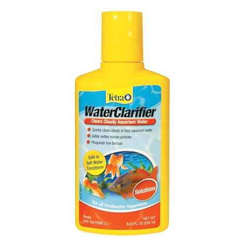Tetra Water Clarifier Treatment for Aquariums, 8.45 oz - size: 8.84 oz