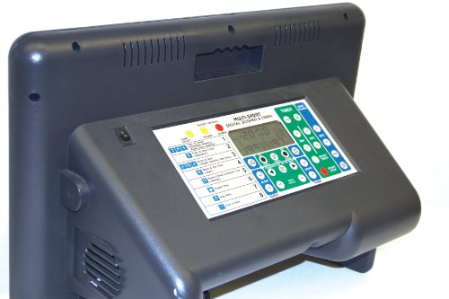 Trigon Sports Multi-Sport Indoor Tabletop Scoreboard & Timer Black, 24"L x 10"W x 16"H