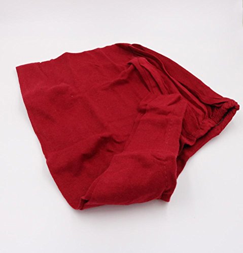 Modefa Islamic Women's Non-Slip Cotton Hijab Bonnet Cap Underscarf - color: Red